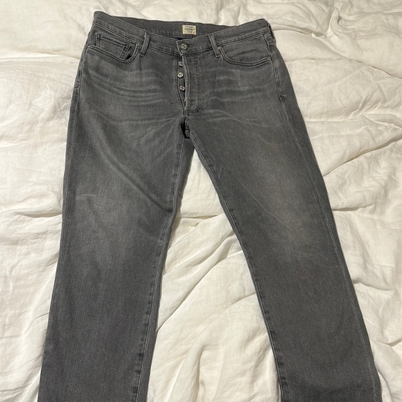 Aritzia citizens of humanity Olivia high rise ankle grey - Picture 1 of 6